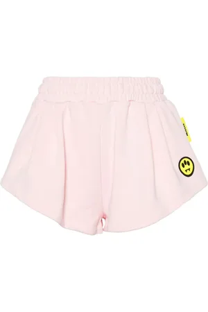 BARROW Logo-print cotton shorts