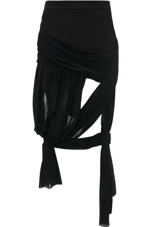 J.W.Anderson Draped wrap midi skirt