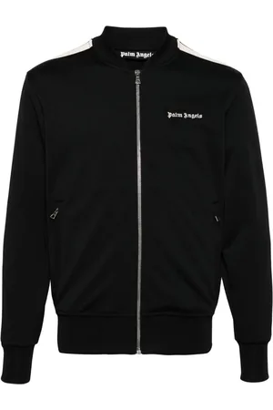Palm Angels Logo-embroidered track jacket