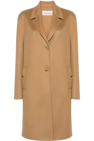 VALENTINO GARAVANI VLogo felted coat