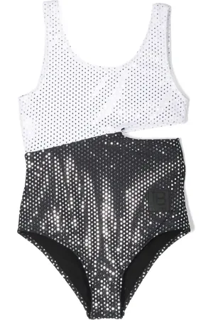 Balmain Polka-dot swimsuit