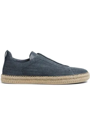 Ermenegildo Zegna Triple Stitch slip-on espadrilles