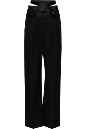 Seen Users Wrapped In Roses tailored trousers