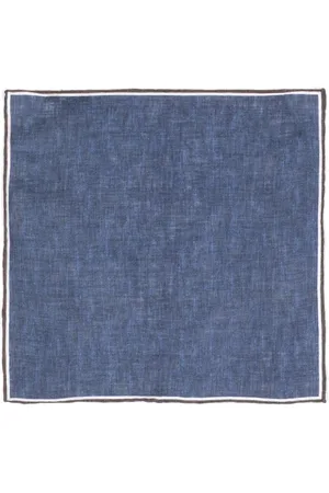 Lady Anne Linen chambray square pocket