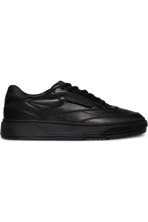 Reebok Club C logo-patch sneakers