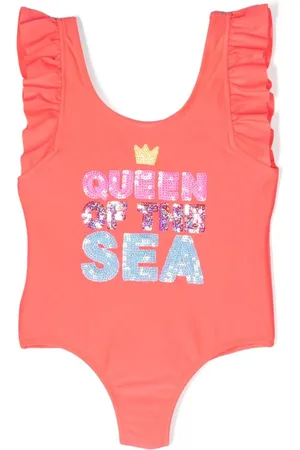 Billieblush Sequin-embellished swimsuit