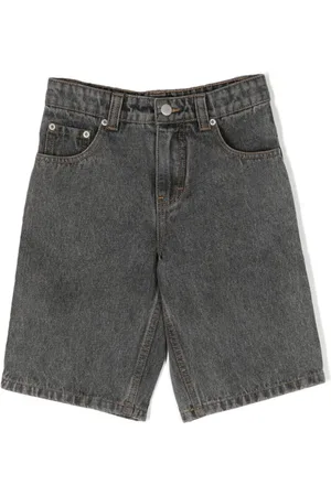 Molo Art washed denim shorts