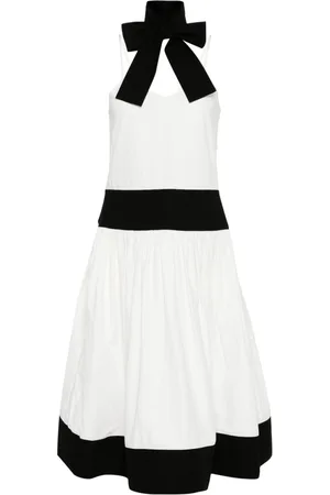 KIMHEKIM Scarf cotton-linen midi dress