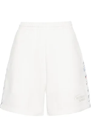 Missoni Zigzag-detailed cotton shorts