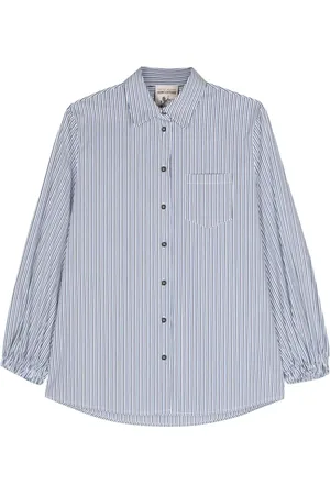 SEMICOUTURE Striped poplin shirt