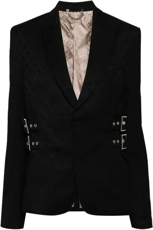 Charles Jeffrey Loverboy Printed single-breasted blazer