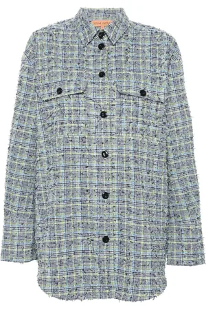 STINE GOYA Phoenix plaid-check shirt