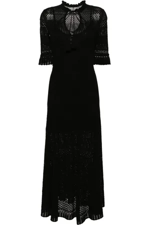 Zadig & Voltaire Memphis pointelle-knit maxi dress
