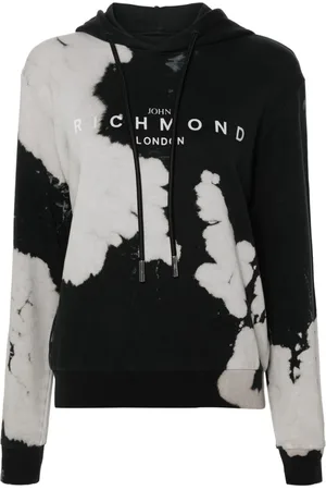 John Richmond Logo-print cotton hoodie