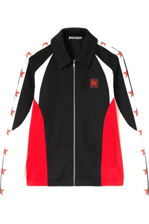 Palm Angels Panelled logo-print jacket