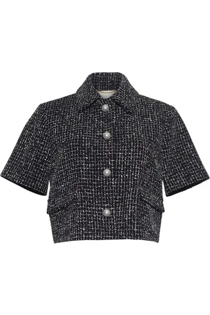 ADAM LIPPES Marseille cropped corded-tweed jacket