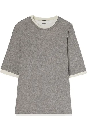 Jil Sander Layered cotton T-shirt