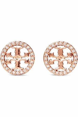 Tory Burch Miller pavé stud earrings