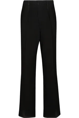Maison Margiela Straight-leg gabardine wool trousers