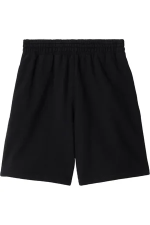 Burberry Equestrian Knight-motif cotton shorts