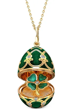Gancini crystals necklace (L), Necklaces, Women's