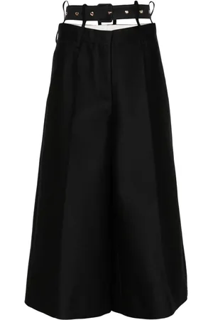 Rokh Belted cropped trousers