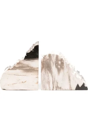 SOHO Balfern wood bookends (set of two)