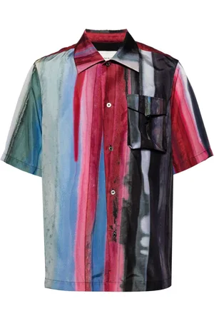 Feng Chen Wang Striped cotton shirt