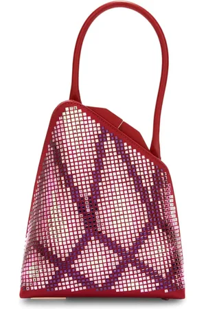 The Attico Sunset satin tote bag