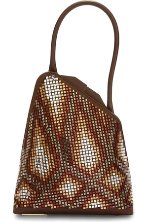The Attico Sunset satin tote bag