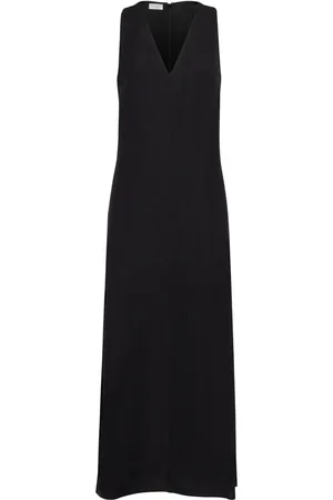 Brunello Cucinelli V-neck A-line dress