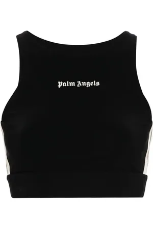 Palm Angels Logo-print performance top