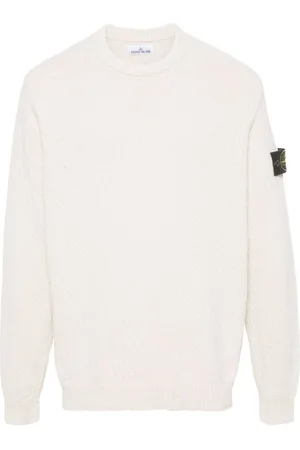 Stone Island Compass-badge knitted jumper