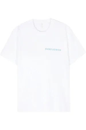 Sunflower Logo-printed cotton T-shirt