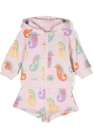 Stella McCartney Seahorse-print cotton track suit
