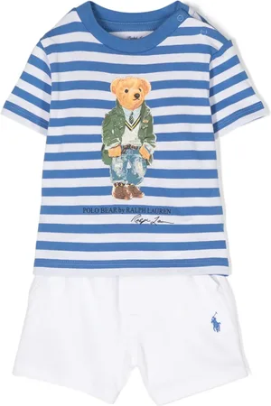 Ralph Lauren Polo Bear-motif shorts set