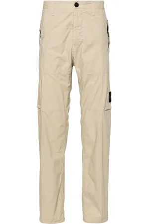 Stone Island Compass-badge tapered trousers