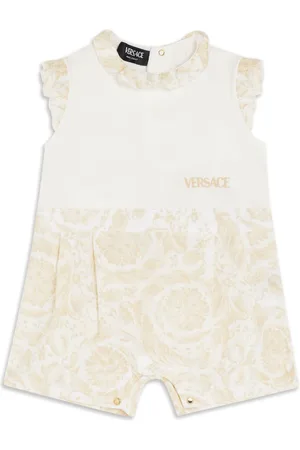 VERSACE Barocco-print playsuit