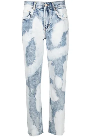 Liu Jo Tie-dye straight-leg jeans