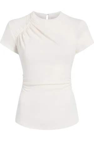 Cinq A Sept Kylen ruched T-shirt