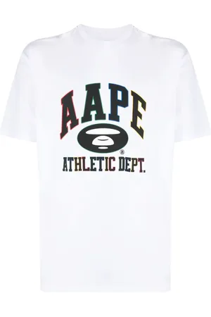 A Bathing Ape Logo-print cotton T-shirt