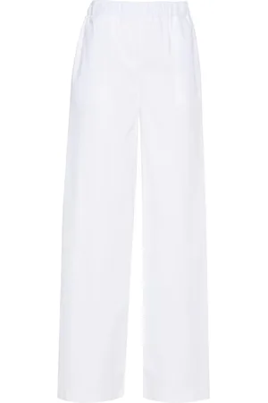 FEDERICA TOSI Wide-leg cotton trousers
