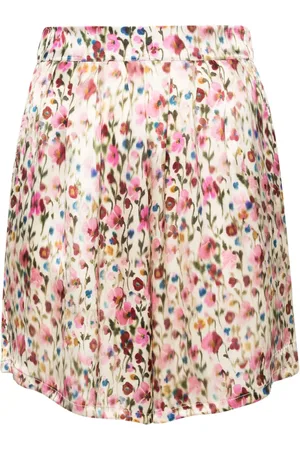 SOCIÉTÉ ANONYME 50/50 floral-print shorts