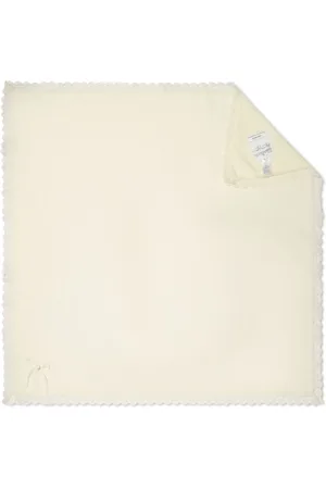 PAZ RODRIGUEZ Ribbon-detail cotton blanket