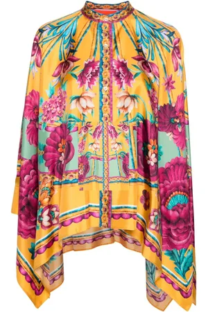 La DoubleJ Foulard floral-print shirt