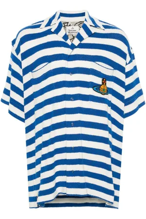 Vivienne Westwood Orb-patch terrycloth shirt