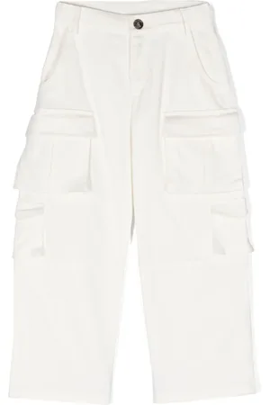 DOUUOD KIDS Straight-leg cargo trousers