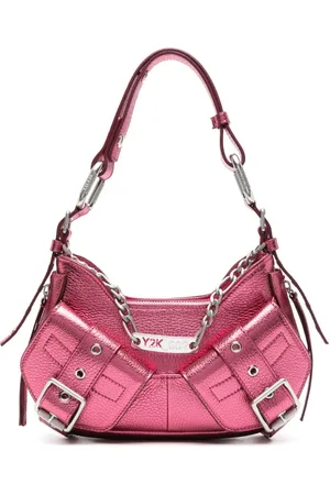 BIASIA Y2K metallic shoulder bag