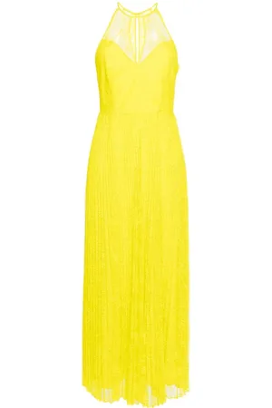 Twin-Set Halterneck lace gown