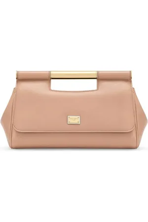 Dolce & Gabbana Sicily leather toe bag